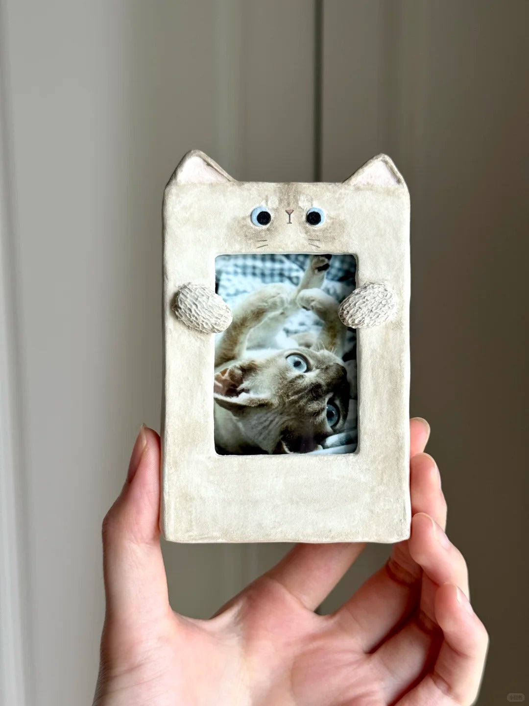 Customized Pet Ceramic Frame, Hand Craft, Personalize Your Own Pet