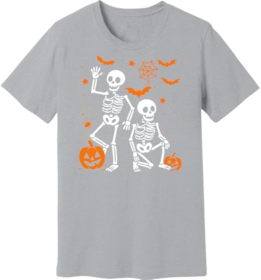 Slightly Subtle Anti T Halloween Skeleton T-Shirt, Funny FDTShirt, Spooky Season, Political Satire Halloween Short Sleeve T-Shirt Multi