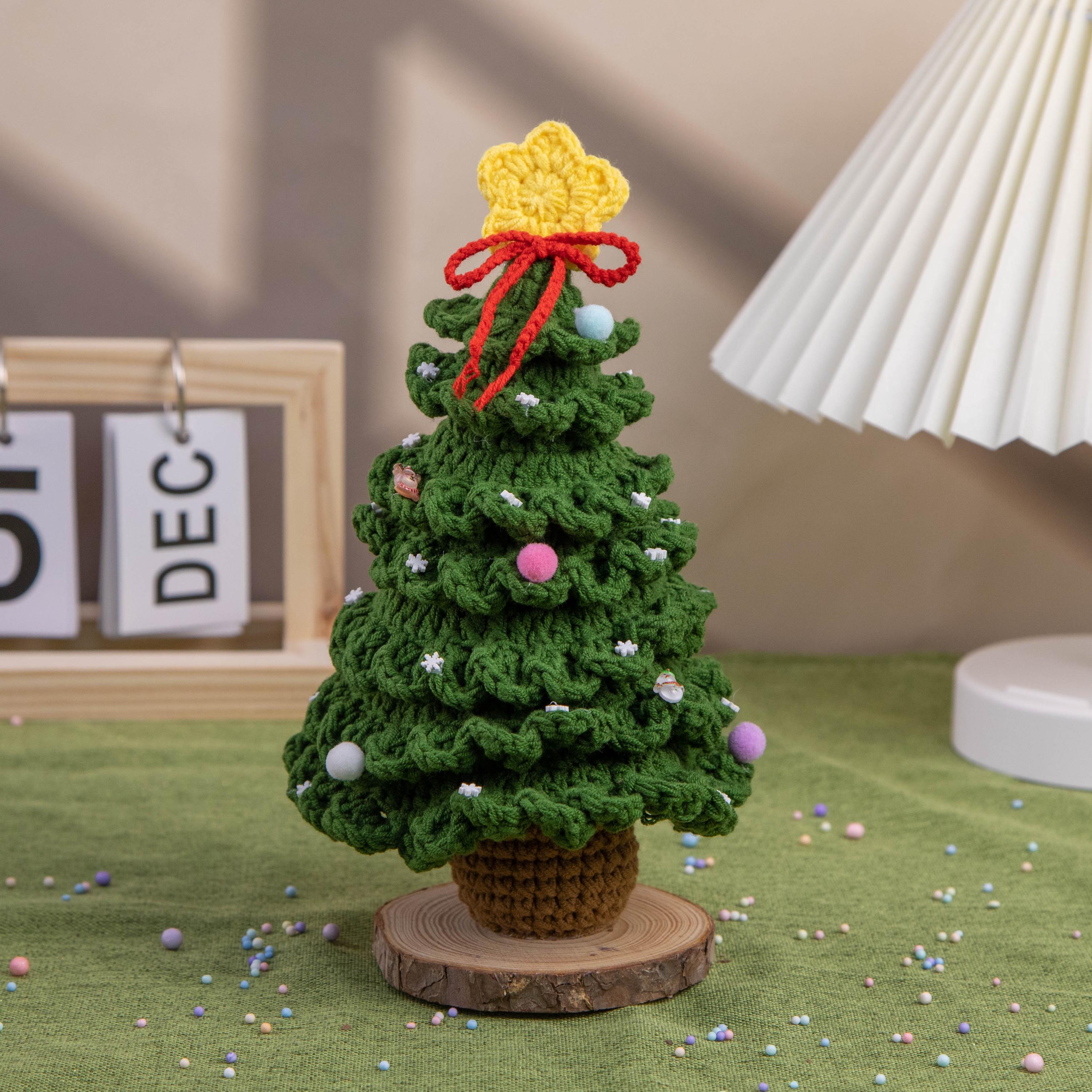 Handmade Crochet Christmas Tree | Cute and Unique Ornament for Gifts & Home Decoration | Christmas Gift