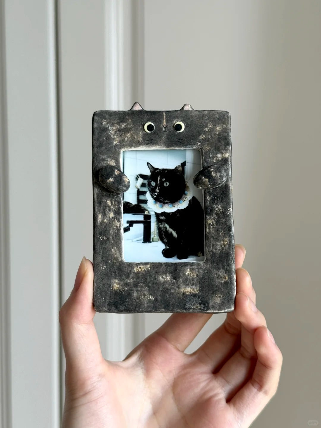 Customized Pet Ceramic Frame, Hand Craft, Personalize Your Own Pet