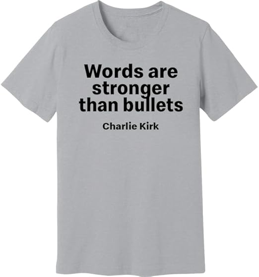 Charlie Kirk Shirt, Support Tee, Human Rights Activist Apparel, Political Statement Top, Protest Graphic Shirt, Liberal Equality T-Shirt, Social Justice Awareness Clothing Multi