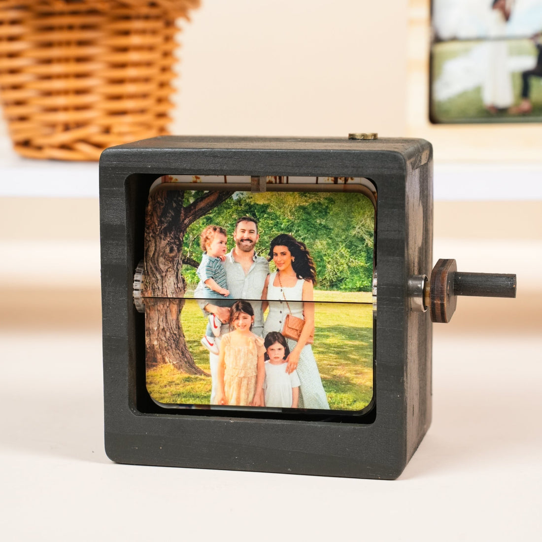 Personalized Flip Photo Box – Capture Moments, Forever
