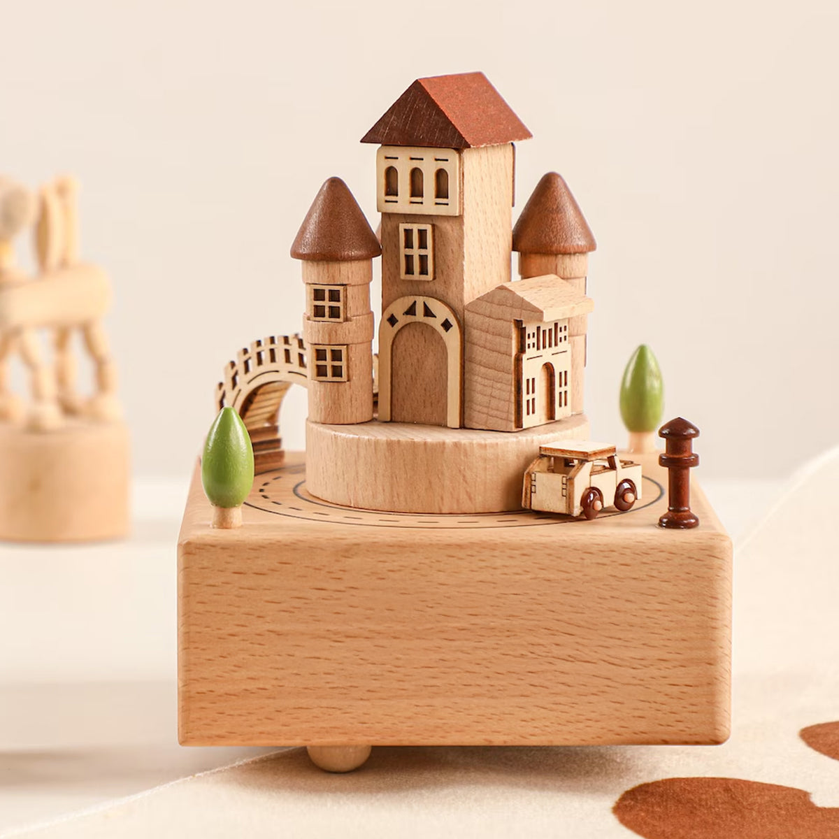 Personalized Wooden Train Music Box, Baby Shower Gift, 1st Birthday Gift, Keepsake Gift for Kids, Newborn Gifts, Engraved Name Music Box