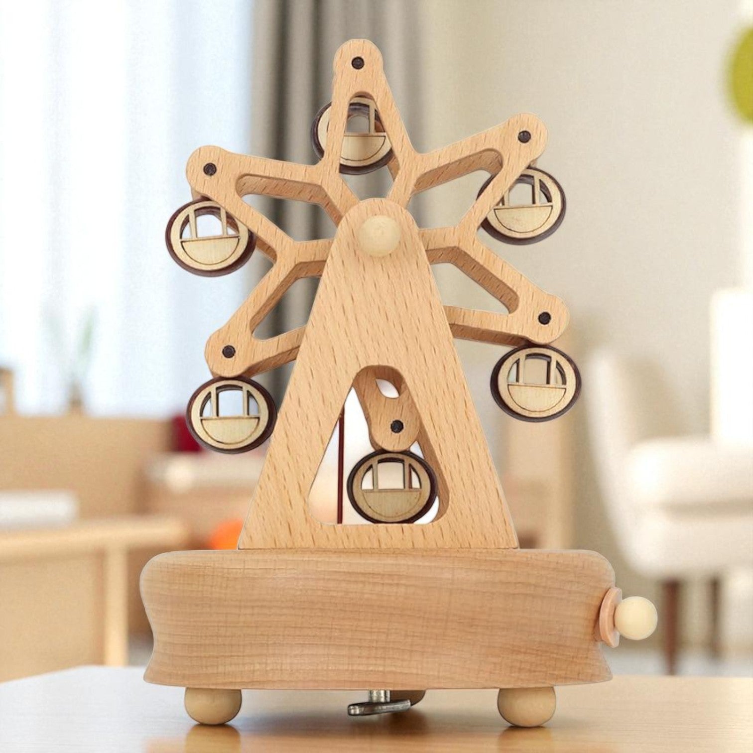 Personalized Wooden Train Music Box, Baby Shower Gift, 1st Birthday Gift, Keepsake Gift for Kids, Newborn Gifts, Engraved Name Music Box