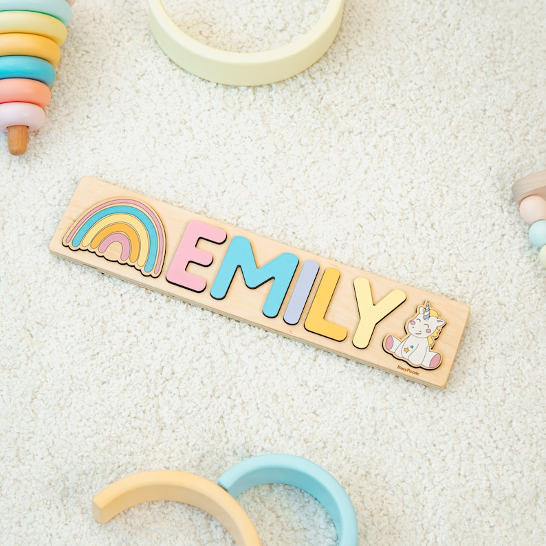 Personalized Name Puzzle With Pegs