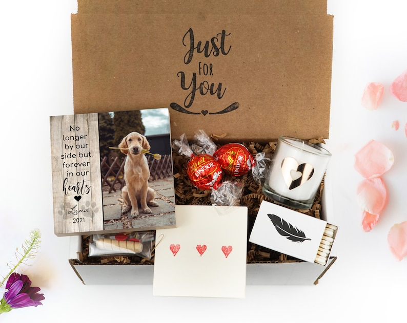 Personalized Pet Memorial Printed 4" or 6" - Wood Photo Block - Dog Loss Gift - Dog Memorial Frame - Pet Loss Gift Dog - Pet Memorial