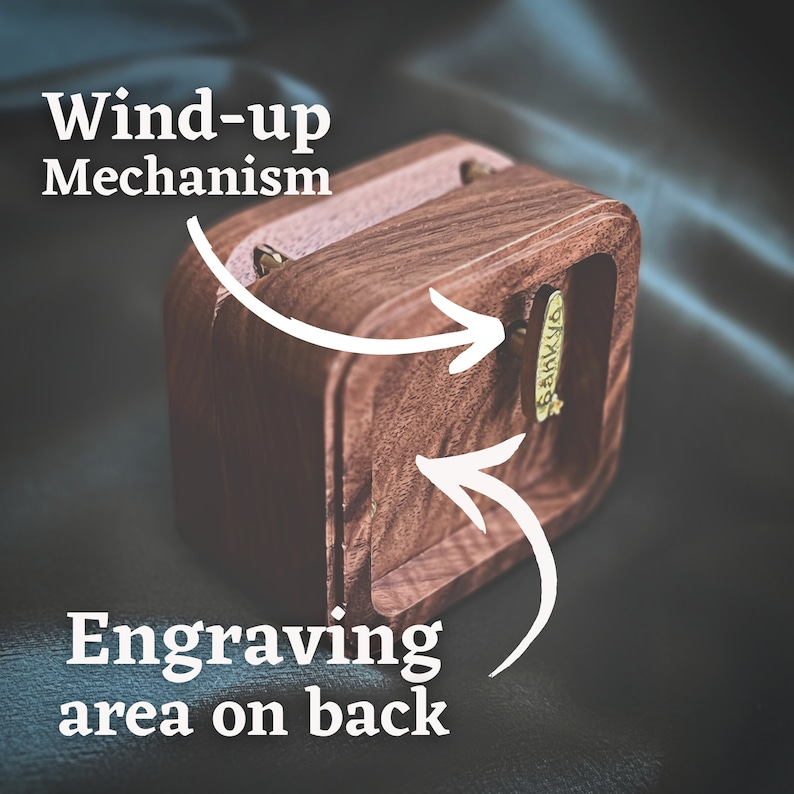 Personalized Wooden Music Box