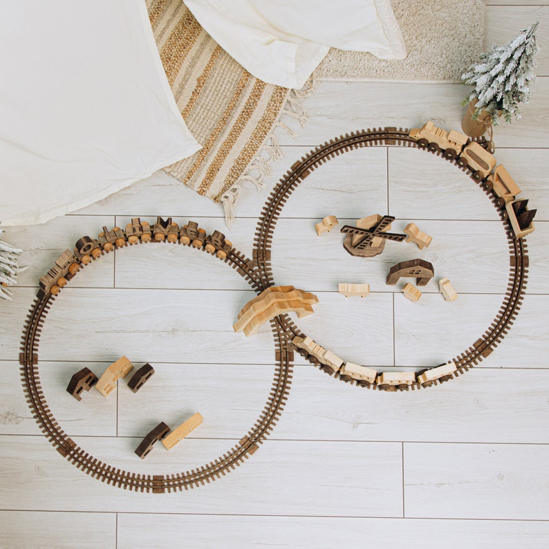 Custom Wooden Train With Name