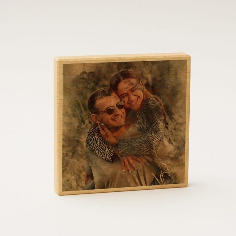 Custom photo and wood ,personalized wooden photo frame