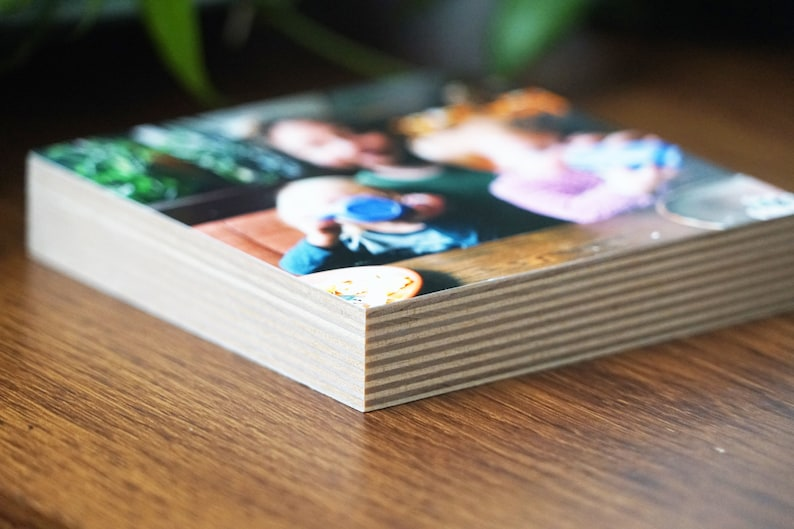 Personalized Pet Sympathy Memorial - Printed Photo Block 4" or 6" w/ Handwritten Card -Dog Memorial Frame Dog Sympathy Gift Dog Remembrance