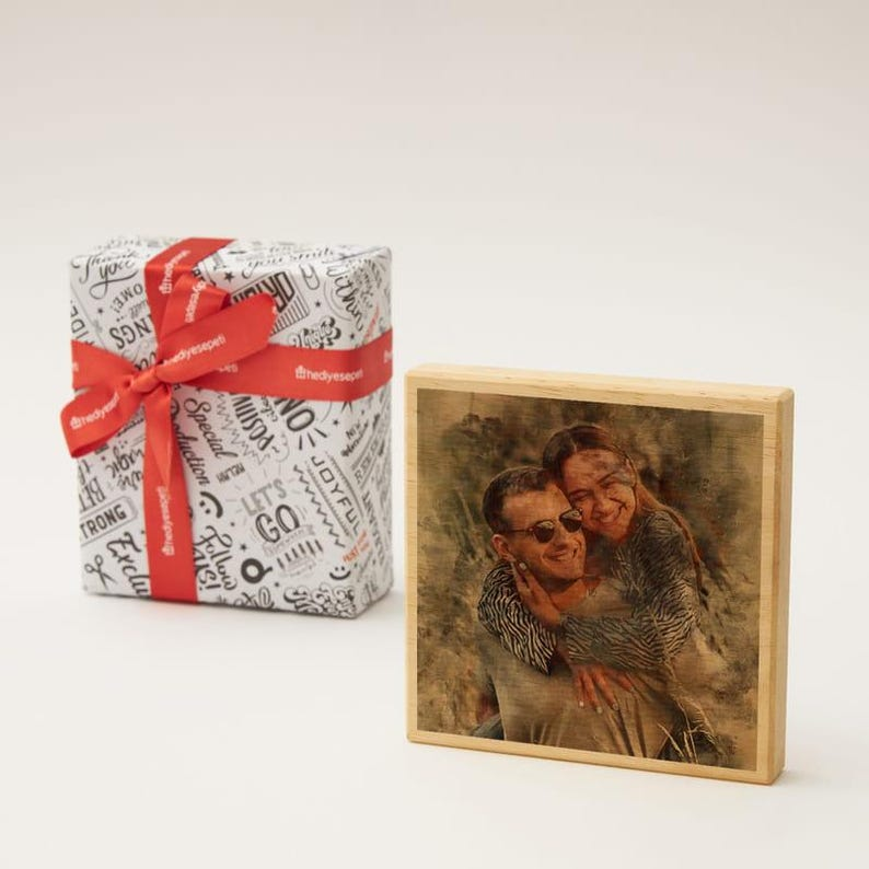 Custom photo and wood ,personalized wooden photo frame