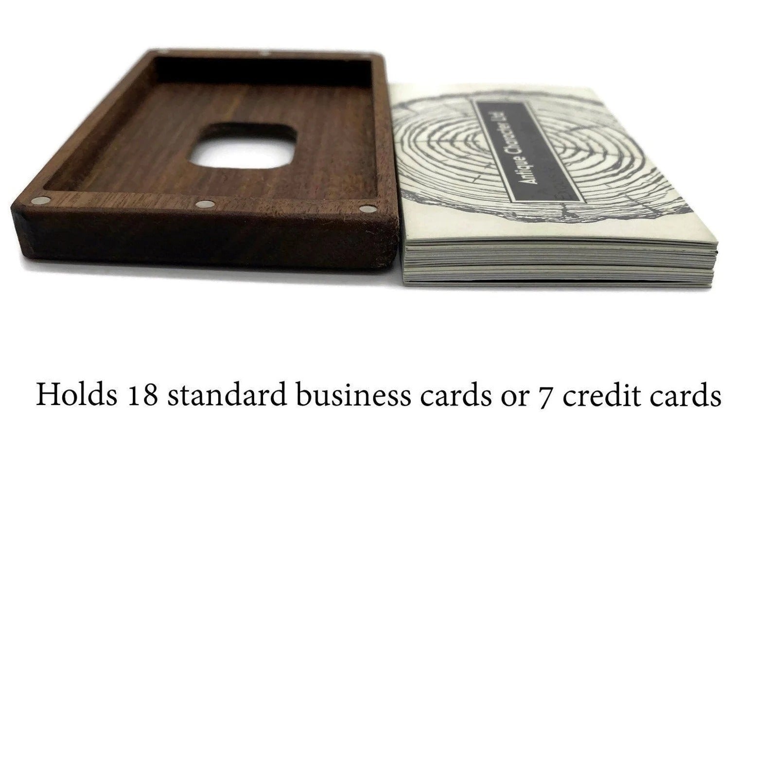 Business Card holder Unique Customizable Wooden Card Case for Corporate Gifts, Personalized Business Card Case Holder