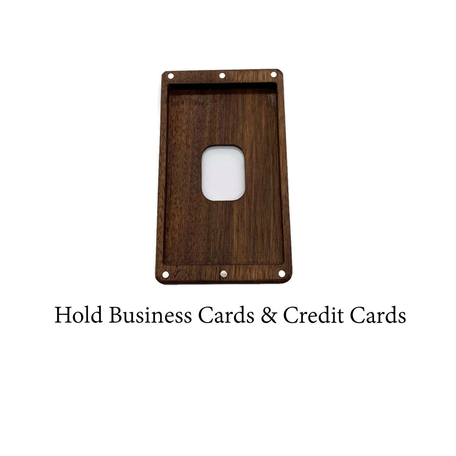 Business Card holder Unique Customizable Wooden Card Case for Corporate Gifts, Personalized Business Card Case Holder