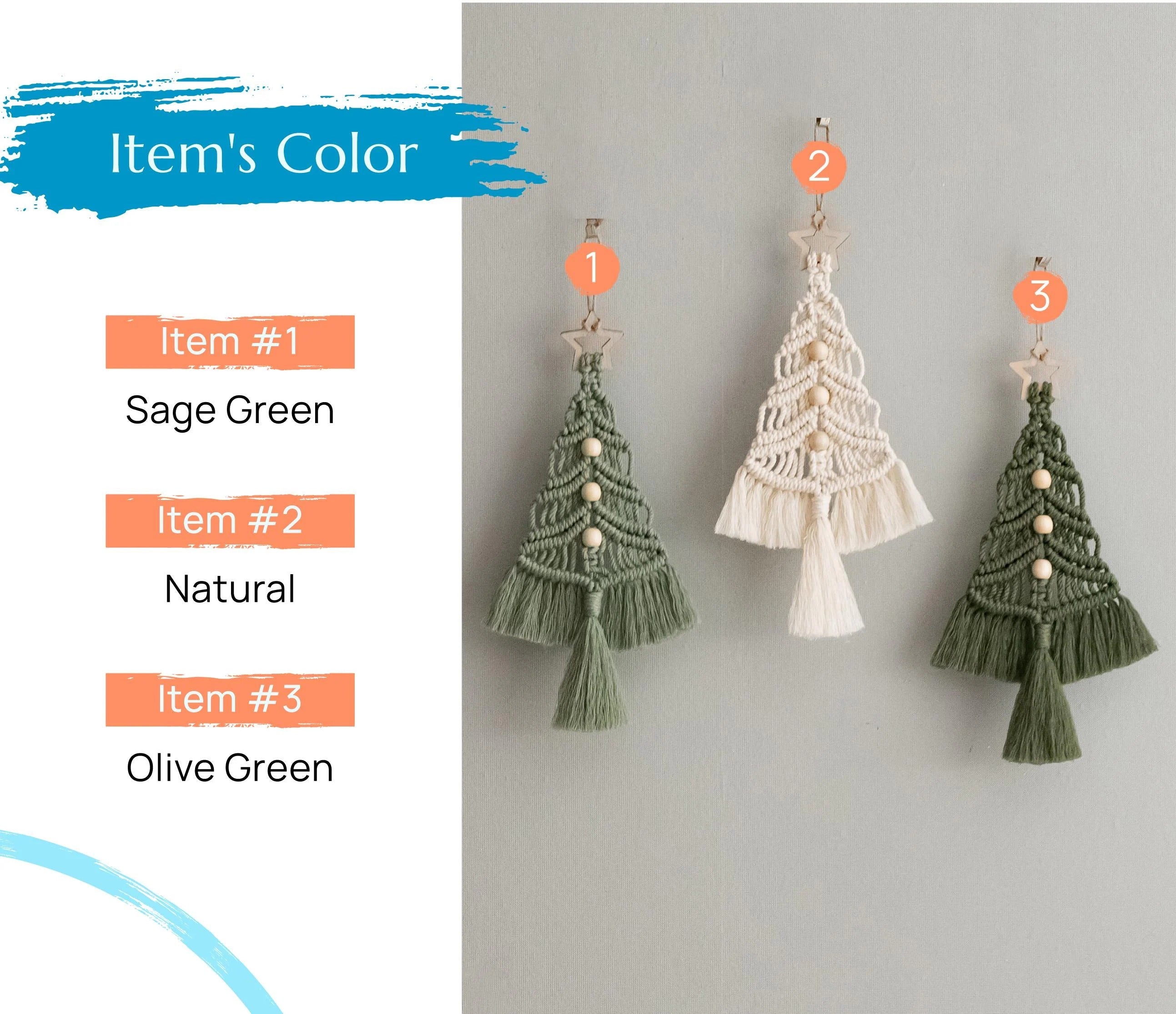 Christmas Tree Macrame, Mantel Decor, Xmas Decoration, Handmade Gift, Macrame Wall Hanging, Holiday Tree, Christmas Farmhouse X19