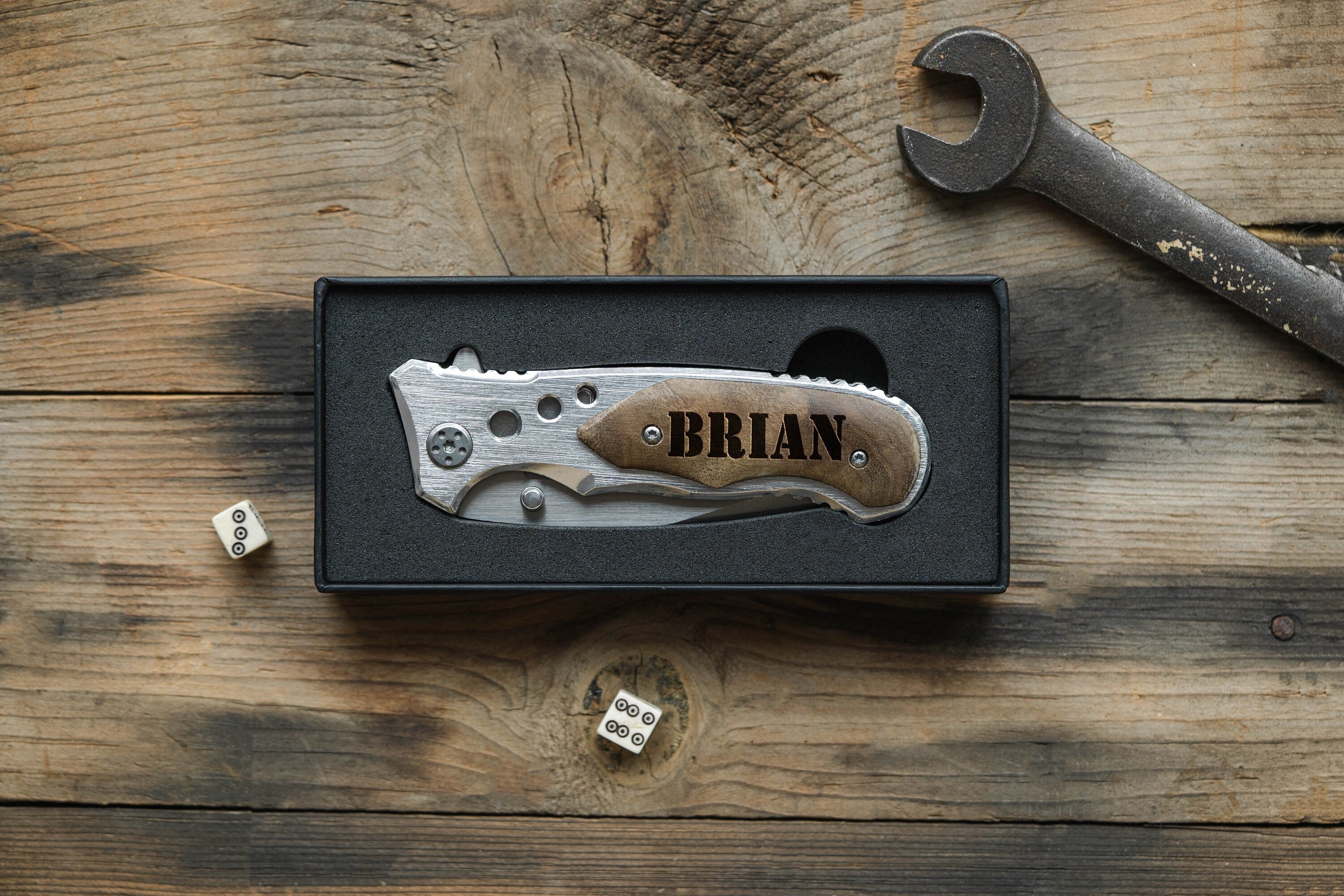 Personalized Gift Knife, Groomsmen Gift Knife, Personalized Pocket Knife, Custom Pocket Knife, Engraved Knife, Custom Folding Knife