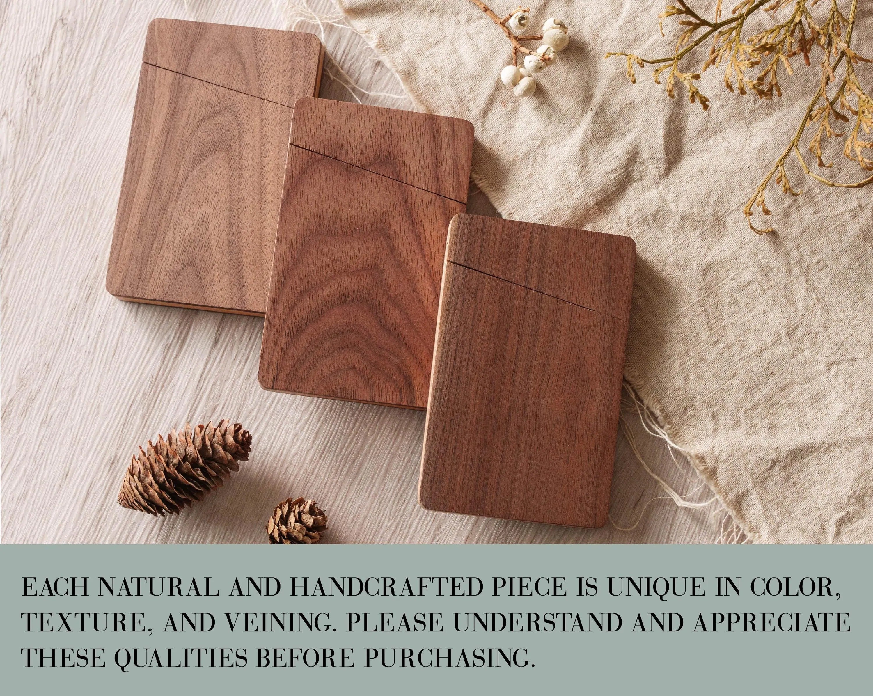 Personalized Business Card Holder, Custom Engraved Magnet Card Case, Corporate Gift, Personalized Gift for Her, Christmas Gift for Mom