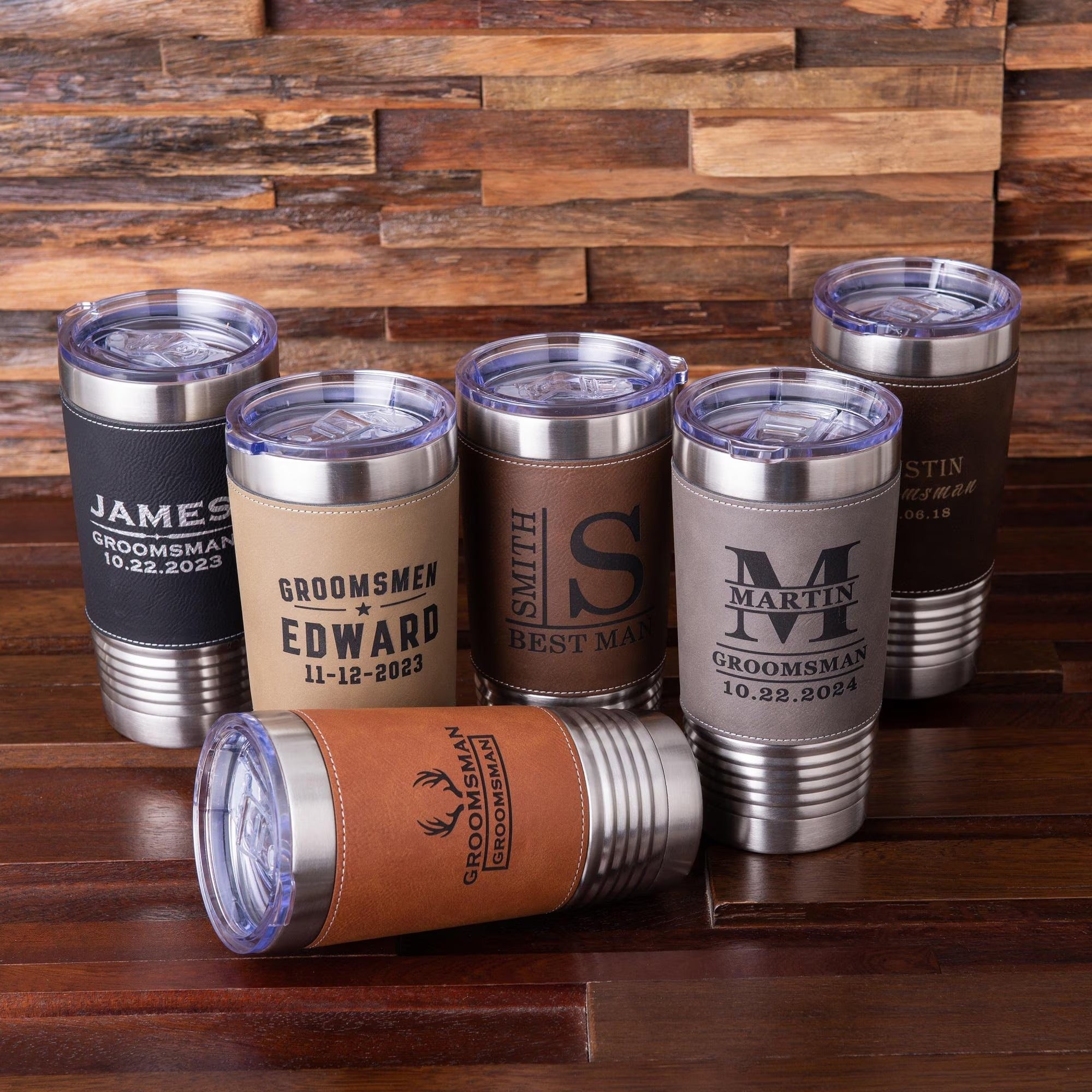 Groomsmen Gifts Personalized Tumbler for Men, Groomsman Gift Best Man Gift, Bachelor Gifts, Gift for Him, Groomsmen Tumblers 20oz