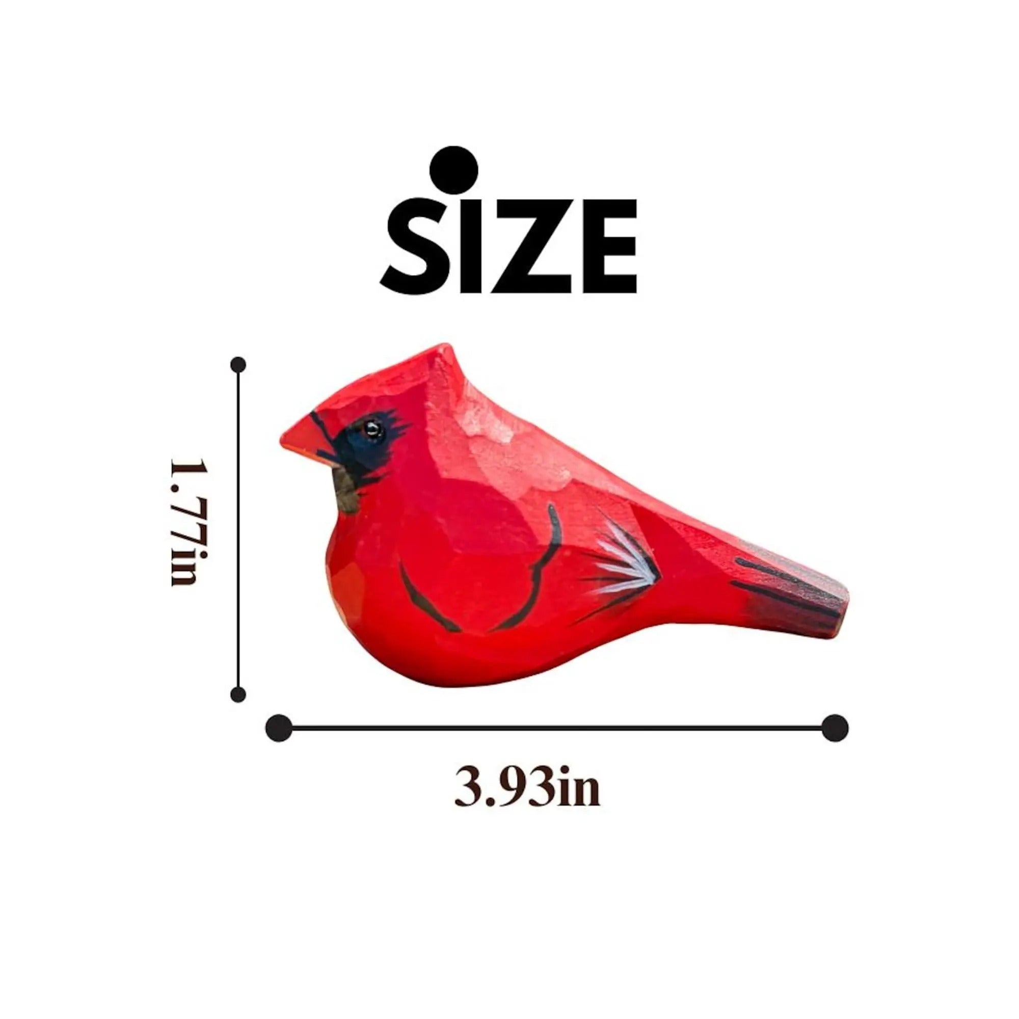 Hand Carved Wooden Bird Ornaments,Chubby Robin Figurine,Wooden Bird Figurine Ornament,Gift for Bird Lovers,Birthday Gift,Christmas Gifts