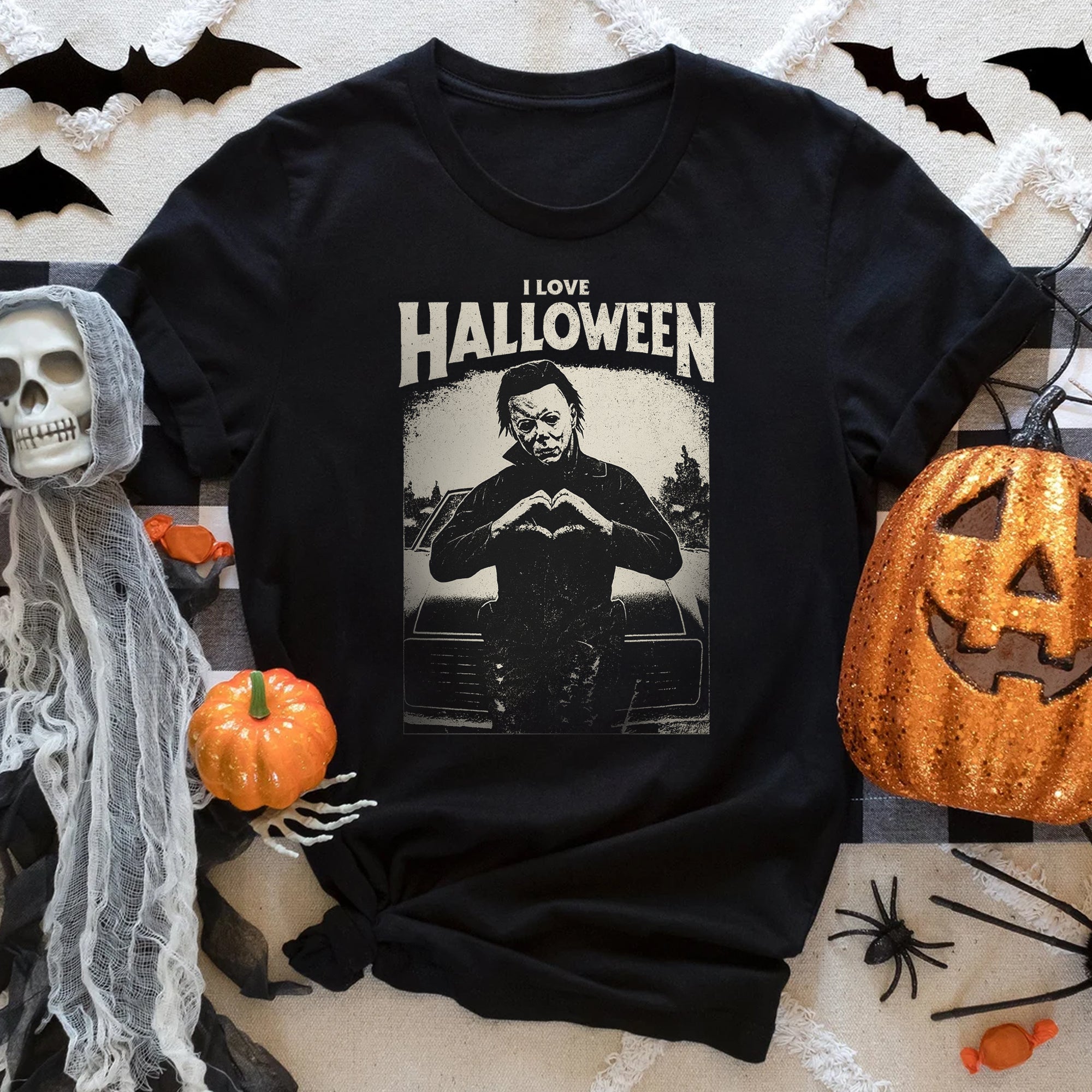 I Love Halloween Heavy Cotton T-Shirt